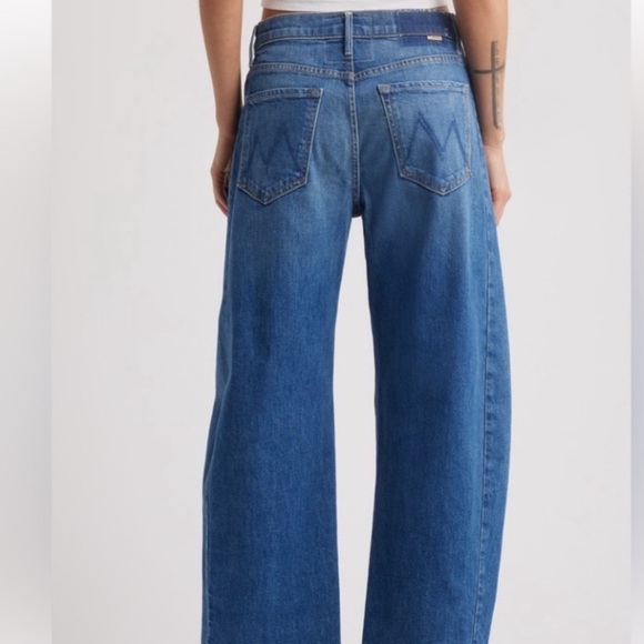 MOTHER Denim - Mother full pipe flood jeans denim Blue it’s a small world NWT size 32